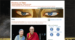 Desktop Screenshot of festivaloftibet.com.au
